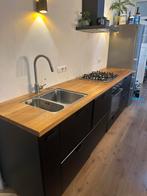IKEA keuken, Huis en Inrichting, Keuken | Complete keukens, Ophalen, Gebruikt, Zwart, Overige typen