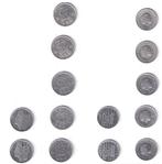7 Nederlandse kwartjes, Postzegels en Munten, Munten | Nederland, Ophalen of Verzenden, Koningin Juliana, 25 cent