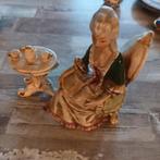 Vintage Porseleinen Dame met Theeservies, Antiek en Kunst, Antiek | Keramiek en Aardewerk, Ophalen of Verzenden