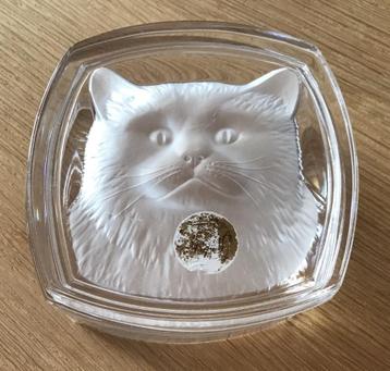 Kristal kat - poes Bonbondoos  beschikbaar voor biedingen
