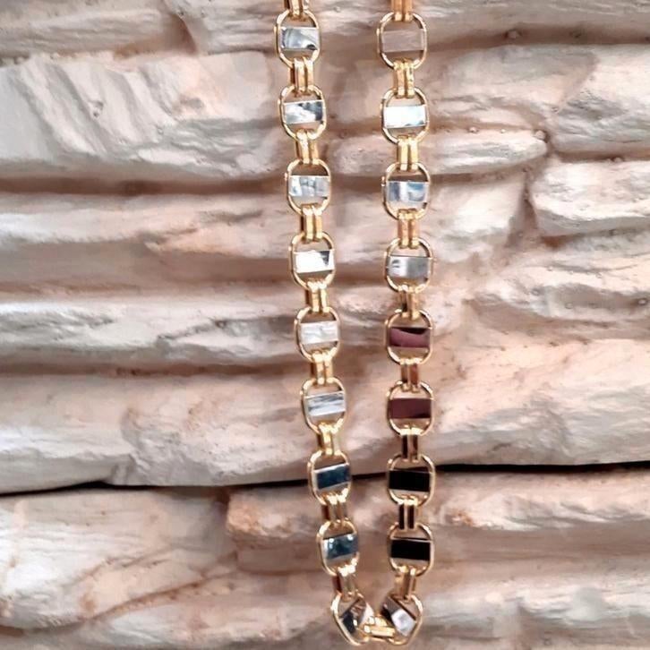 Gouden ketting 18kt, Www.bredajuwelier.nl, Nieuw, Ophalen of Verzenden, Www.bredajuwelier.nl