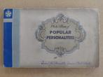Popular Personalities compleet album 72 cigarette cards 1935, Ophalen, Gelezen, Plaatjesalbum