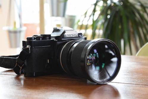 Nikon FM | Nikon 35-70 mm f/ 3.5, Audio, Tv en Foto, Fotocamera's Analoog, Zo goed als nieuw, Spiegelreflex, Nikon, Ophalen of Verzenden