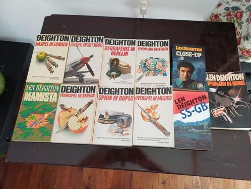 11 boeken van Len Deighton, Boeken, Thrillers, Gelezen, Nederland, Ophalen