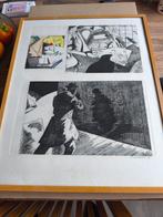 Ets Hollie Witteveen Leeuwarden moderne kunst Friesland, Antiek en Kunst, Kunst | Etsen en Gravures, Ophalen of Verzenden