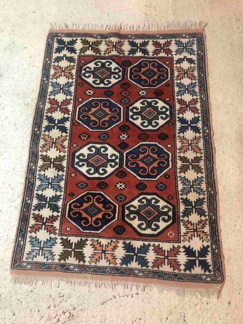 Prachtig Perzisch vloerkleed met mooie patronen 143/101 cm, Huis en Inrichting, Stoffering | Tapijten en Kleden, Gebruikt, 100 tot 150 cm