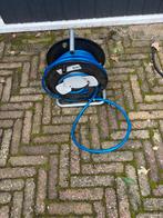 Luchtslang met Haspel, Tuin en Terras, Tuinslangen, Ophalen of Verzenden, Gebruikt, Tuinslanghaspel
