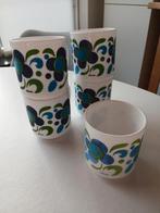 Arcopal Knorr 5 bekers vintage, Ophalen of Verzenden, Overige stijlen, Kop(pen) en/of Schotel(s), Glas