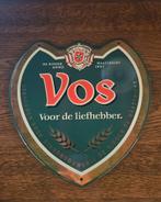 Vos emaille reclamebord, Verzamelen, Merken en Reclamevoorwerpen, Ophalen, Nieuw, Reclamebord