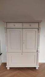 Brocante buffetkast met schuifdeuren voor de tv, Huis en Inrichting, Ophalen, Gebruikt, 100 tot 150 cm, Minder dan 100 cm