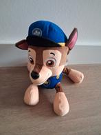 Knuffel Paw Patrol Chase hond blauw Nickelodeon L114, Ophalen of Verzenden, Zo goed als nieuw, Hond