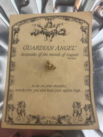 Vergulde Guardian Angel Speld - Vintage beschikbaar voor biedingen