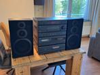 JVC Stereo Toren met Speakers, Gebruikt, Cassettedeck, JVC, Losse componenten