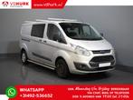 Ford Transit Custom 2.2 TDCI L2 Trend DC Dubbel Cabine 6 Per, Auto's, Bestelauto's, Voorwielaandrijving, Euro 5, Gebruikt, 4 cilinders