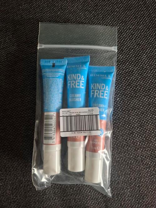 Rimmel Kind & Free Creamy Blusher - Kiss (advr 351), Sieraden, Tassen en Uiterlijk, Uiterlijk | Cosmetica en Make-up, Nieuw, Make-up