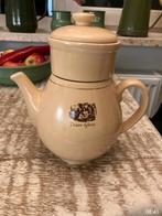 Vintage Douwe Egberts koffiepotje met filter, Ophalen of Verzenden, Glas, Overige stijlen, Overige typen
