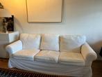 Ikea Ektorp 3 seater sofa - white, Gebruikt, 75 tot 100 cm, Hout, Ophalen