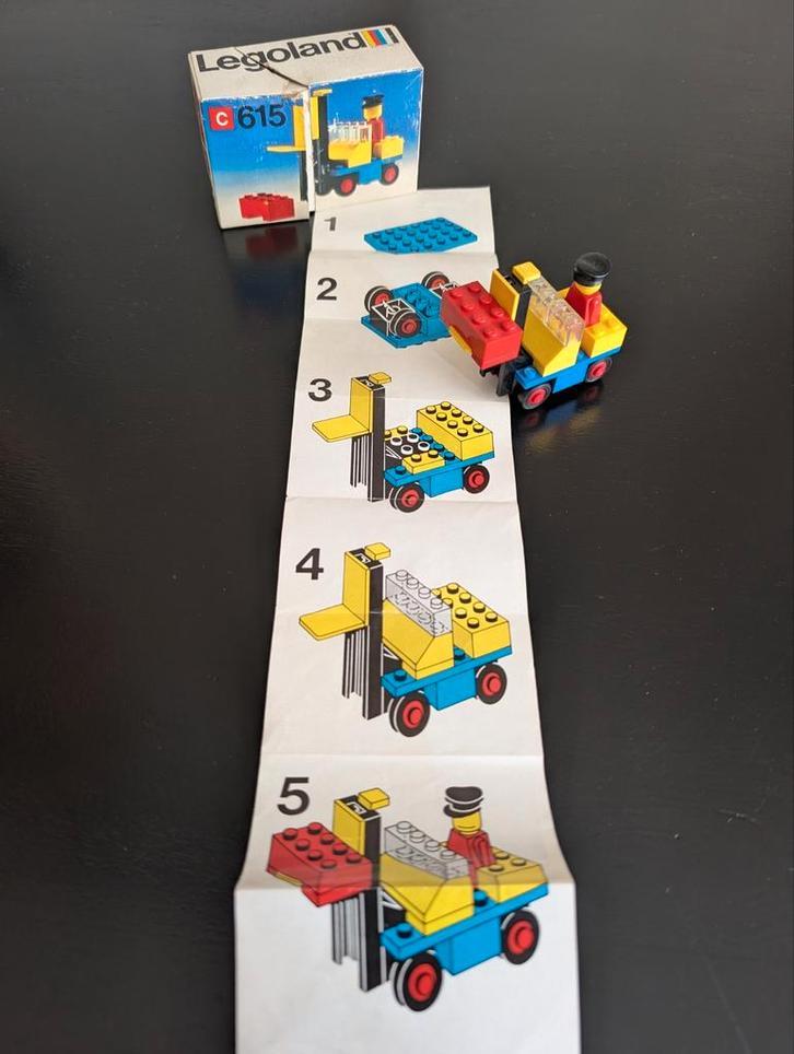 LEGO Legoland set 615, Kinderen en Baby's, Speelgoed | Duplo en Lego, Gebruikt, Lego, Complete set, Ophalen