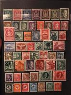 Kavel propaganda postzegels nazi Duitsland WO2 periode, Verzamelen, Ophalen of Verzenden, Overige soorten, Duitsland, Overige typen