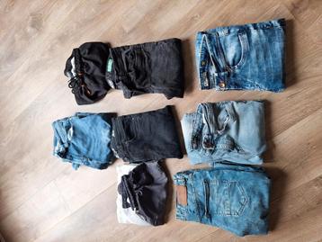 Partij Herenbroeken maat S/M – o.a. Cars Jeans, Pascale, FSB beschikbaar voor biedingen