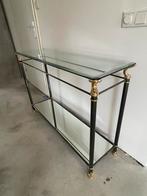 Sidetable, Huis en Inrichting, Tafels | Sidetables, Ophalen, Gebruikt, 100 tot 150 cm, Glas