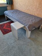 Auping bed 2 stuks. Met zijtafel. Verstelbare bodem.., Ophalen, Gebruikt, 90 cm, Eenpersoons