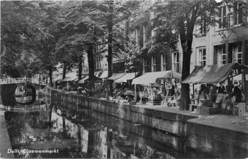 (300-428-003) Delft Bloemenmarkt beschikbaar voor biedingen