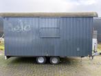 Te koop snelverkeer schaftwagen / bouwkeet tandemasser, Doe-het-zelf en Verbouw, Bouwketen en Schaftketen, Ophalen, Gebruikt