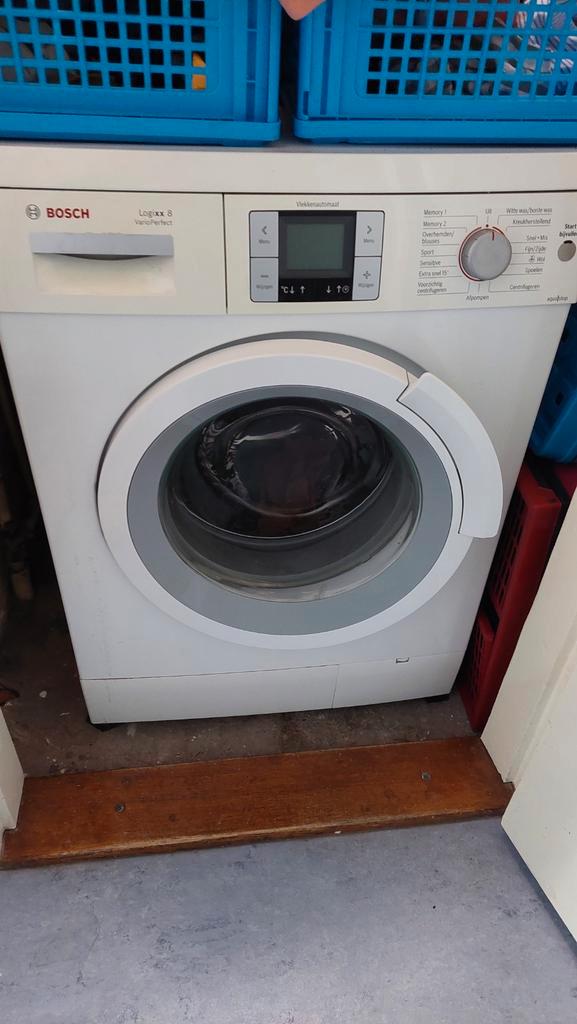 Bosch Logixx 8 VarioPerfect Wasmachine - Nieuwe Deur!, Witgoed en Apparatuur, Wasmachines, Gebruikt, 6 tot 8 kg, 85 tot 90 cm