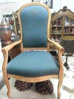 Blank eiken Queen ann fauteuil, Antiek en Kunst, Antiek | Meubels | Stoelen en Banken, Ophalen