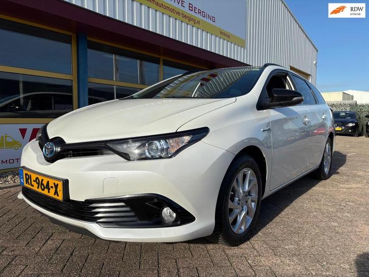 Toyota Auris Touring Sports 1.8 Hybrid Black Edition, Auto's, Toyota, Bedrijf, Te koop, Auris, ABS, Achteruitrijcamera, Airbags