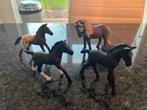Schleich Pony's - 4 stuks, Verzamelen, Ophalen, Zo goed als nieuw