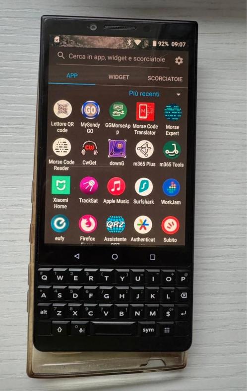 als nieuw compleet blackberry key2 met android system / 64GB, Telecommunicatie, Mobiele telefoons | Blackberry, Zo goed als nieuw