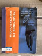 Inspanning en Sportfysiologie - HBO Sportkunde, Ophalen of Verzenden, Zo goed als nieuw, Overige sporten
