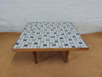 Vintage steentjes salontafel bijzettafel mozaïek tegel tafel beschikbaar voor biedingen
