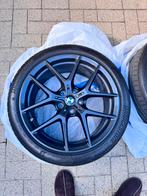 Zwarte BMW Performance Y-Spaak Velgen met Zomerbanden, Auto-onderdelen, Banden en Velgen, Ophalen, 18 inch, Gebruikt, Velg(en)