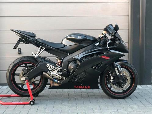 Yamaha R6 RJ15 | Zwart/Grijs| Akrapovic | 35kw, Motoren, Motoren | Honda, Bedrijf, Super Sport, 12 t/m 35 kW, 4 cilinders, Ophalen