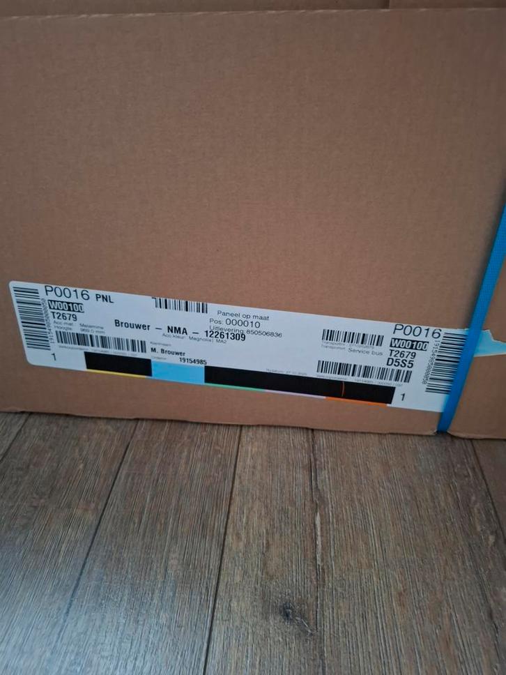 Paneel Bruynzeel keuken kleur: magnolia, Huis en Inrichting, Keuken | Keukenelementen, Nieuw, Minder dan 100 cm, 50 tot 100 cm