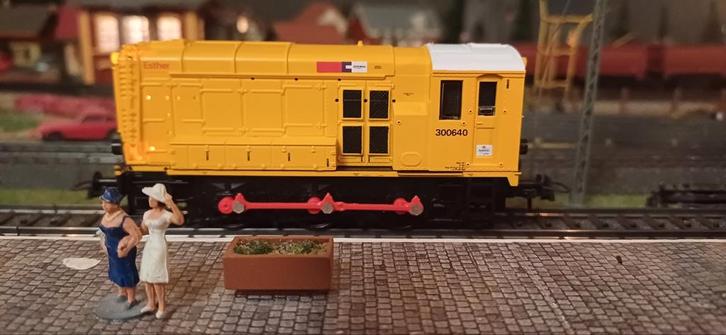 Roco 69391 diesellocomotief Hippel structon NS AC digitaal, Hobby en Vrije tijd, Modeltreinen | H0, Zo goed als nieuw, Locomotief