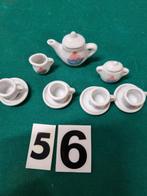 mini servies met gebakje, Antiek en Kunst, Ophalen of Verzenden