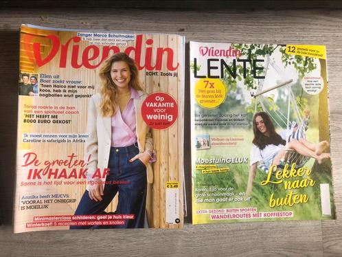 Vriendin tijdschriften uit 2024 + lentespecial, Boeken, Tijdschriften en Kranten, Zo goed als nieuw, Damesbladen, Ophalen of Verzenden