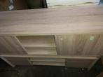 2x TV-Kast / model laag dressoir: 1.45x40x55hoog, gaaf, Huis en Inrichting, Kasten | Dressoirs, Overige materialen, Met deur(en)