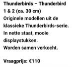 Thunderbirds 1 en 2 uit de tv serie uit de jaren 60, Ophalen of Verzenden, Auto
