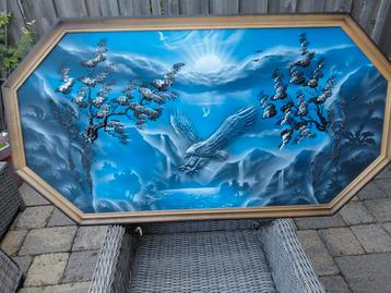 Adelaar schilderij rook vrij huis  beschikbaar voor biedingen