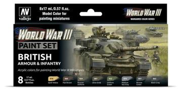 Vallejo WWIII British Armour & Infantry VAL-70222 beschikbaar voor biedingen