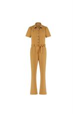Studio Anneloes Jumpsuit Mosterdgeel Maat L, Ophalen of Verzenden, Zo goed als nieuw, Maat 42/44 (L), Geel