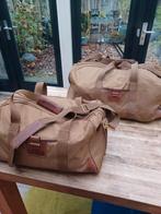 Delsey weekendtassen vakantietassen, 30 cm of meer, Gebruikt, Bruin, Minder dan 35 cm