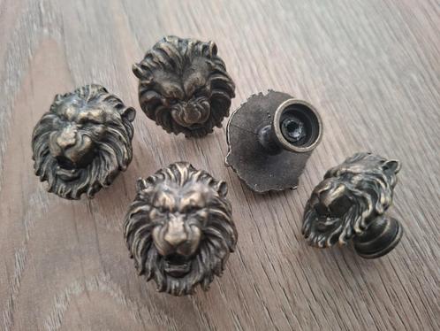 Leeuwenkop kastknop wandhaak, Huis en Inrichting, Woonaccessoires | Overige, Nieuw, Ophalen of Verzenden