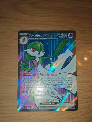 Gardevoir full art  beschikbaar voor biedingen