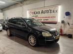 Volkswagen Golf 1.9 TDI Variant 2008 Zwart, Auto's, Volkswagen, Voorwielaandrijving, 4 cilinders, Zwart, Origineel Nederlands